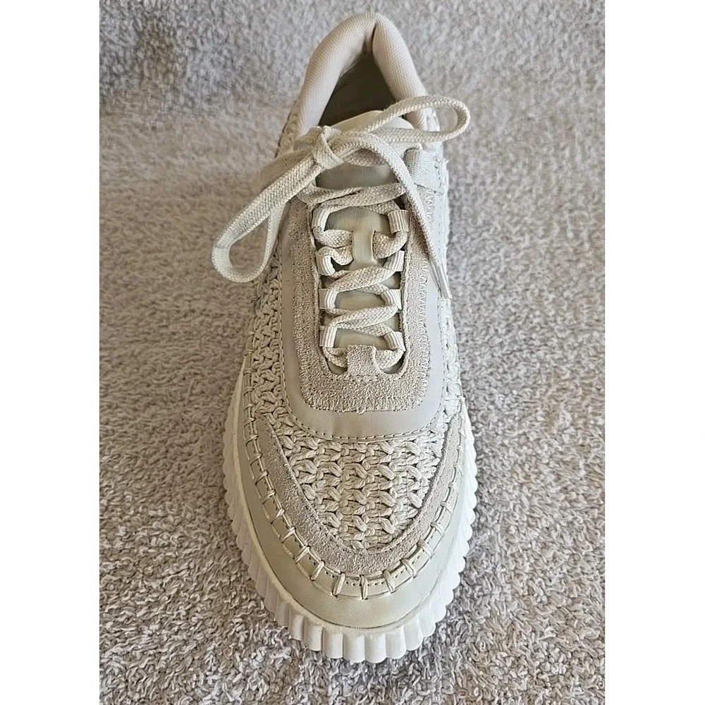 Dolce Vita‎ Dolen Sneakers in Sandstone Knit Women's Size 10 Platform Shoes